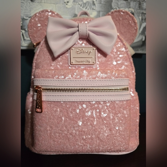 Loungefly Disney Cotton Candy Sequin Backpack main image 8
